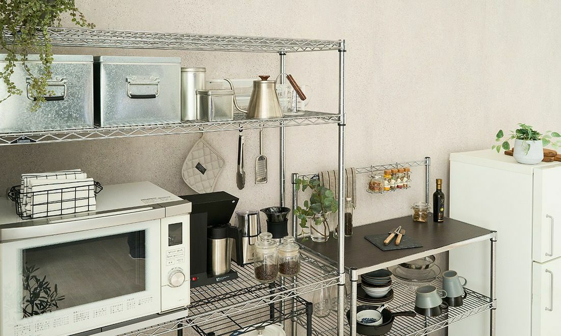 キッチンラック | ルミナススチールラック公式通販