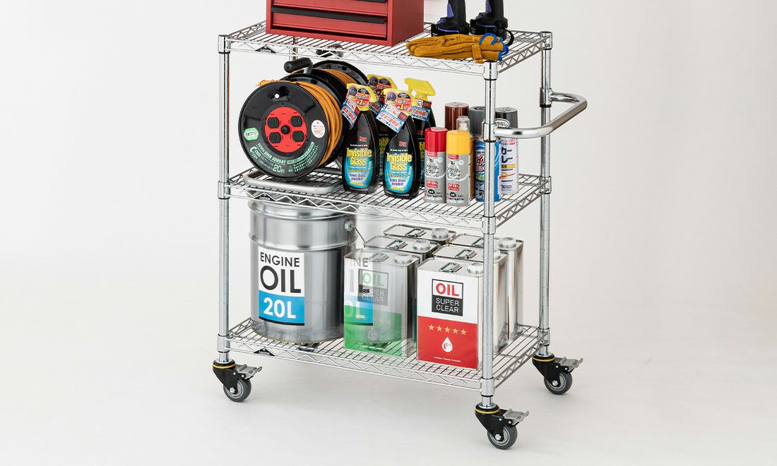 高さ～79cmのスチールラック | ルミナスクラブショップ