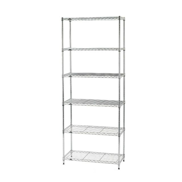 Amazon｜Amazonベーシック 3段スチールラック 棚 メタルラック キッチンラック キャスター付き 耐荷重68kg  幅58.9×奥行34×高さ83cm ブラック｜スチールラック本体 オンライン通販