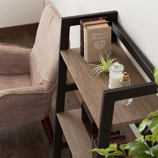 オープンラック 幅60cm 3段 ベルーモ ヴィンテージ調 幅60×奥行34×高さ