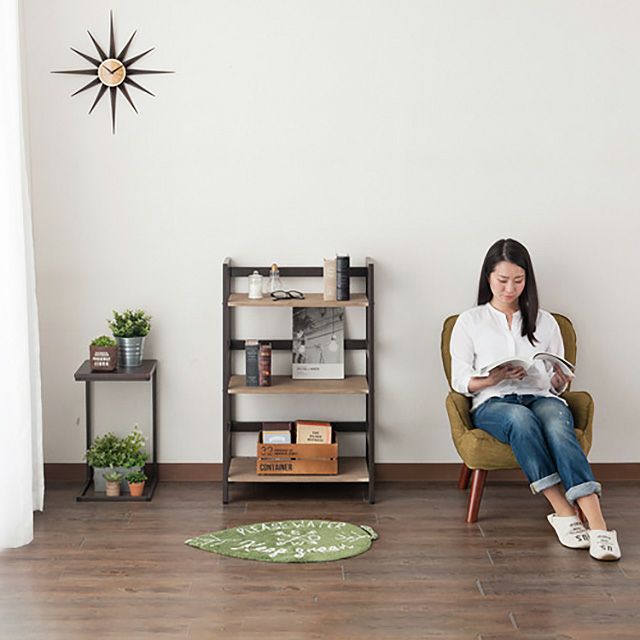 オープンラック 幅60cm 3段 ベルーモ ヴィンテージ調 幅60×奥行34×高さ