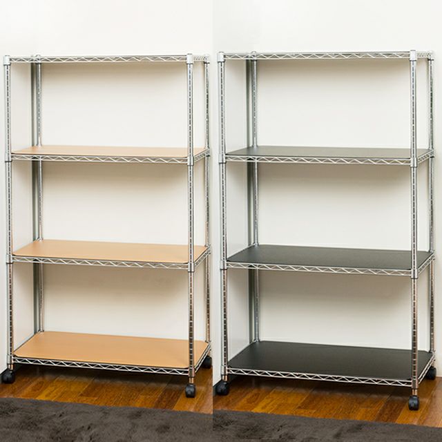 ウッドシート シェルフ幅74.5×奥行34.5cm用 ルミナス スチール
