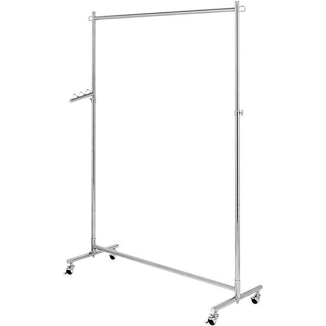 ハンガーラック 幅120cm 縦伸縮 シングル 頑丈 高耐荷重 幅120×奥行42 