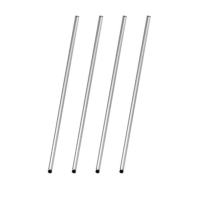 基本ポール 長さ101cm ルミナスライト ポール径19mm スチールラック