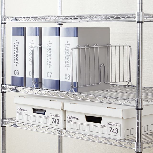 スチールシェルフ 幅182.5×奥行61cm ルミナスレギュラー スチール