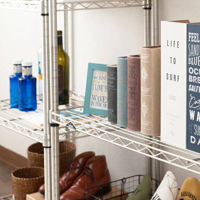 スチールシェルフ 幅61×奥行46cm ルミナスプレミアム スチールラック