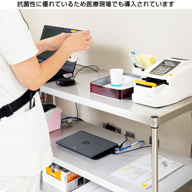 スチールラック 幅120cm 4段 ルミナスプレミアム 高度防錆加工
